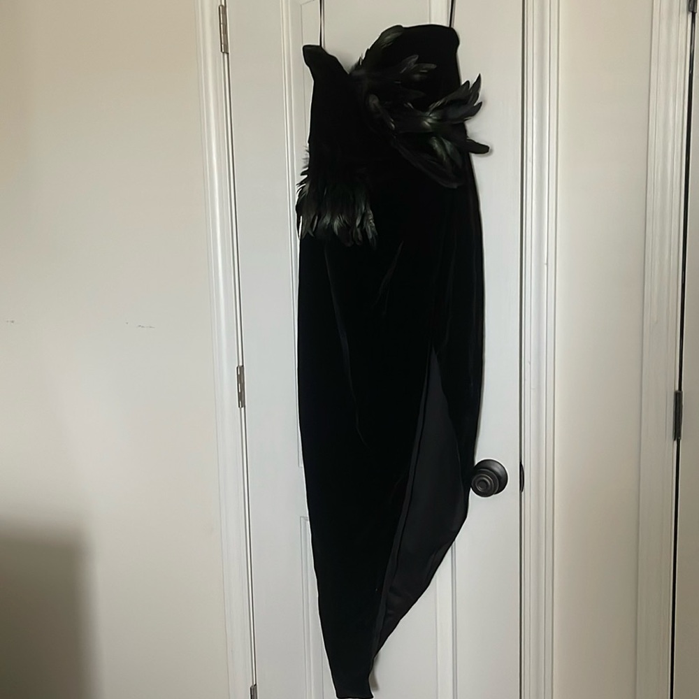 Black Velour Dress